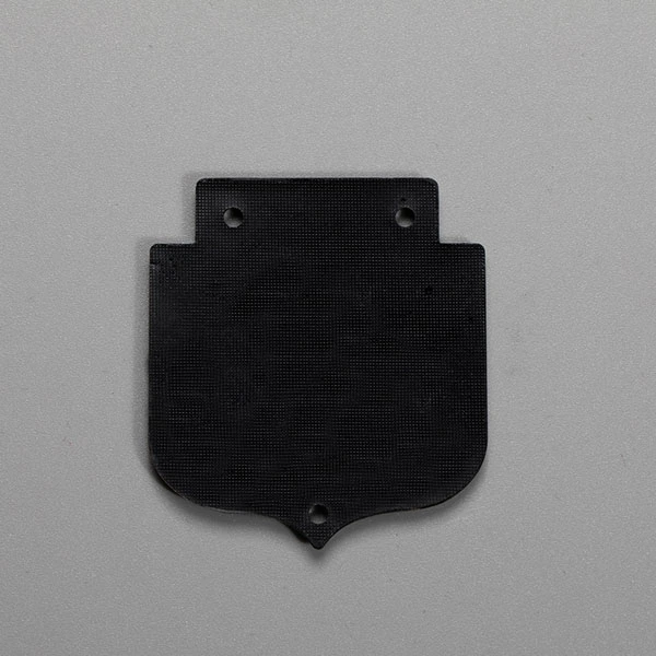 3Dニッケルメタルロゴステッカー