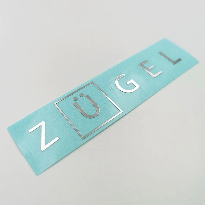 電気めっきラベル