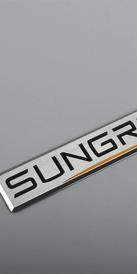 3Dニッケルラベル