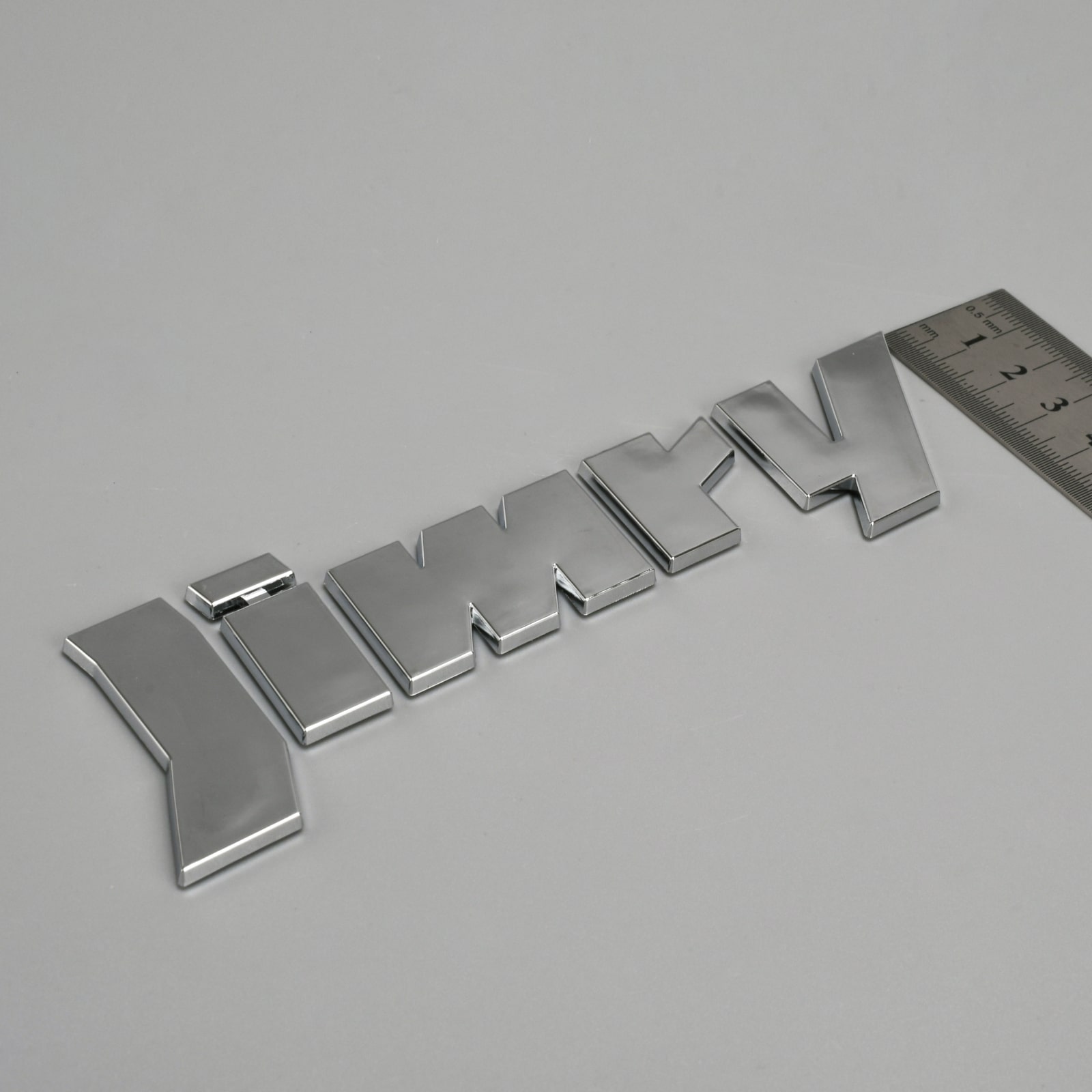 ABSクロームエンブレム3Dロゴステッカー