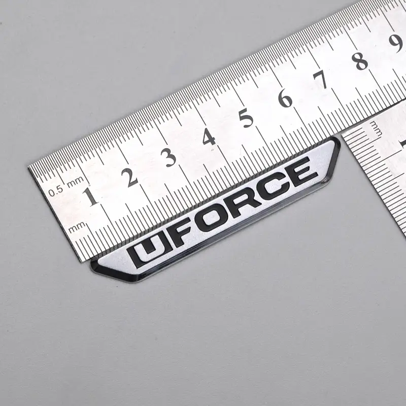 3Dメタリックステッカー