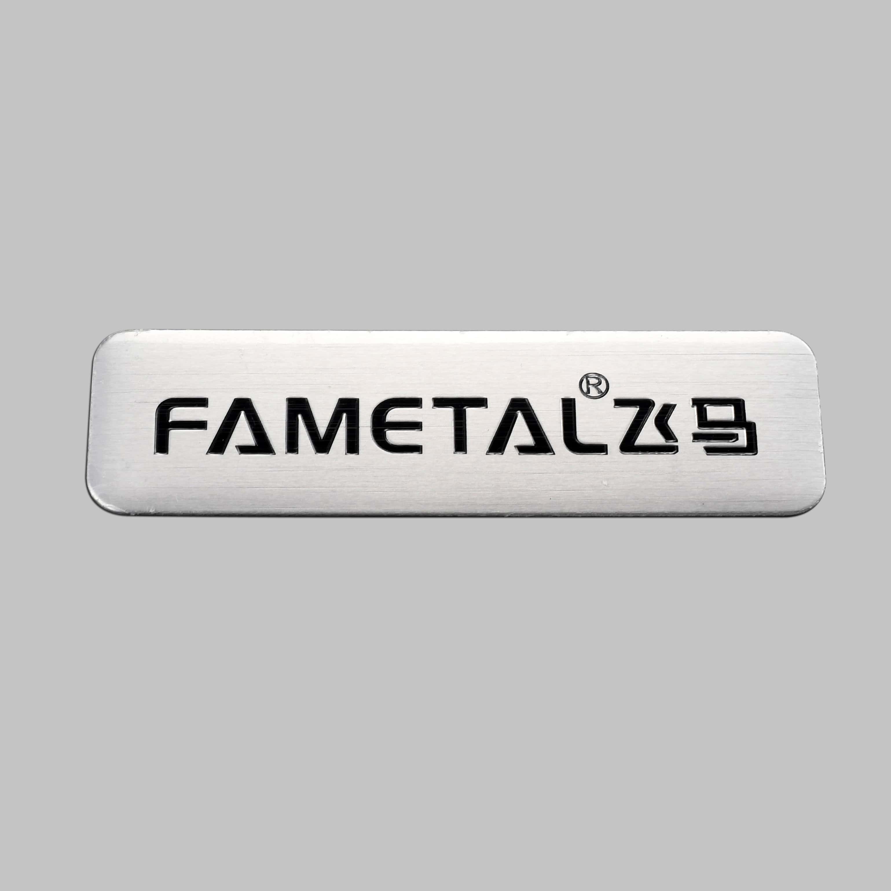 アルミニウム製機器ラベル