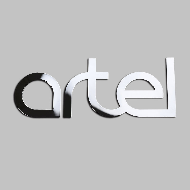 メタルステッカーロゴ