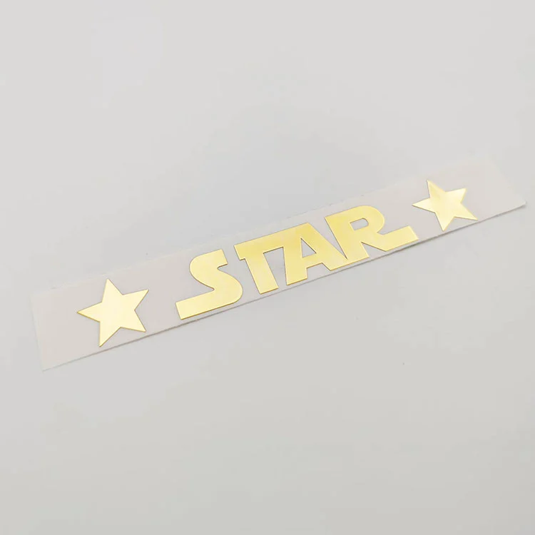 ゴールドクロムロゴメタルスリッカー