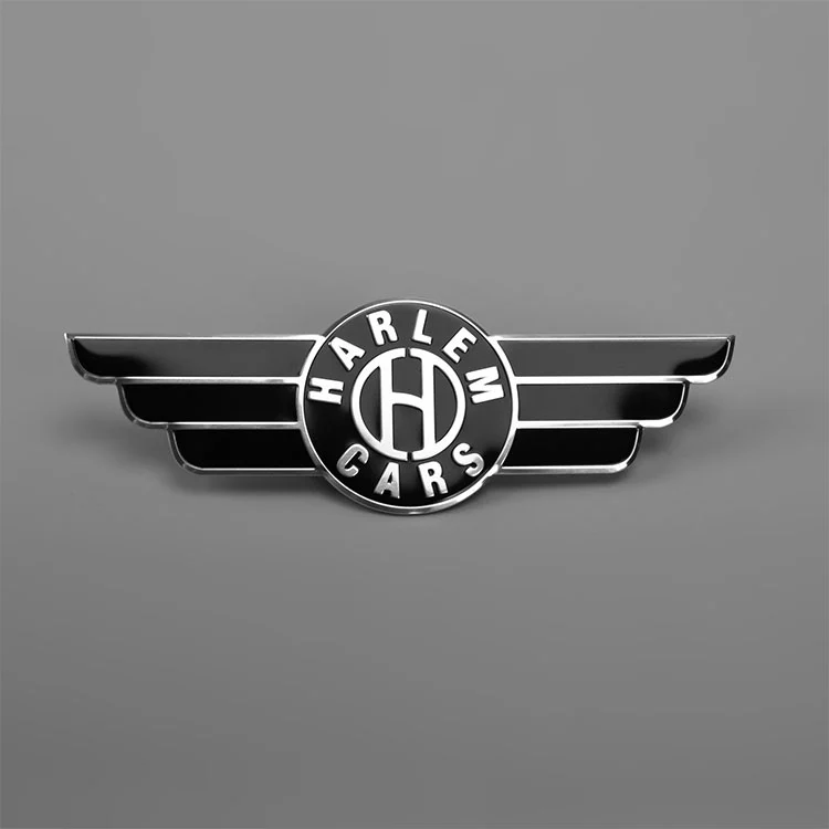 ステンレススチールロゴステッカー