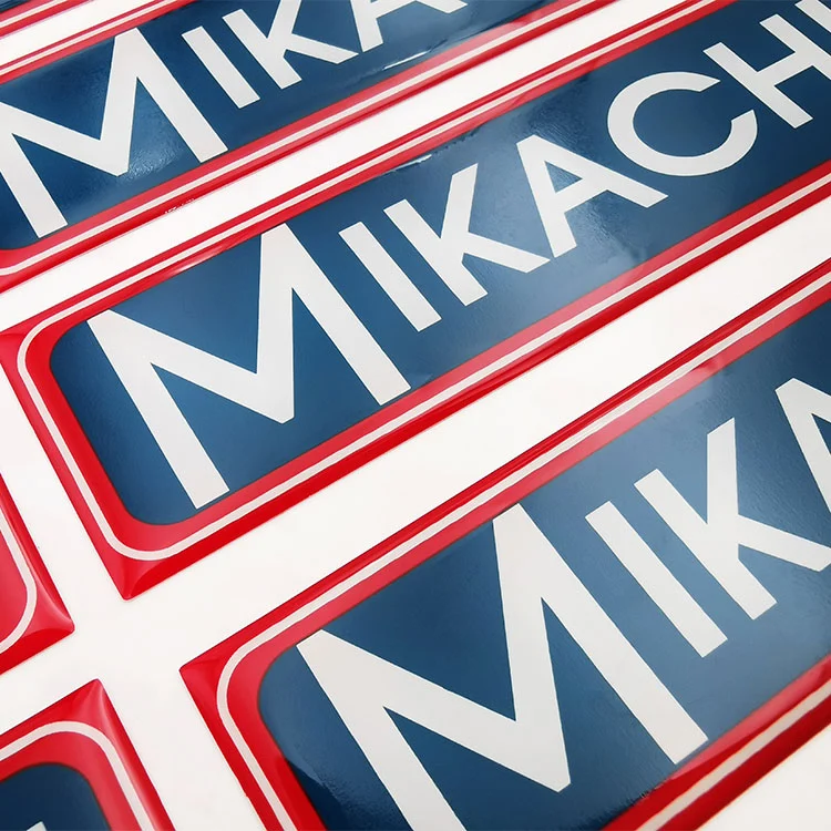 エポキシ樹脂のステッカー