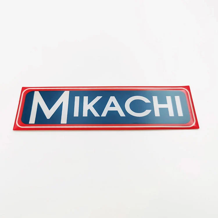 エポキシ樹脂のステッカー